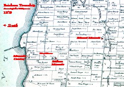 Rainham Township Map, 1879